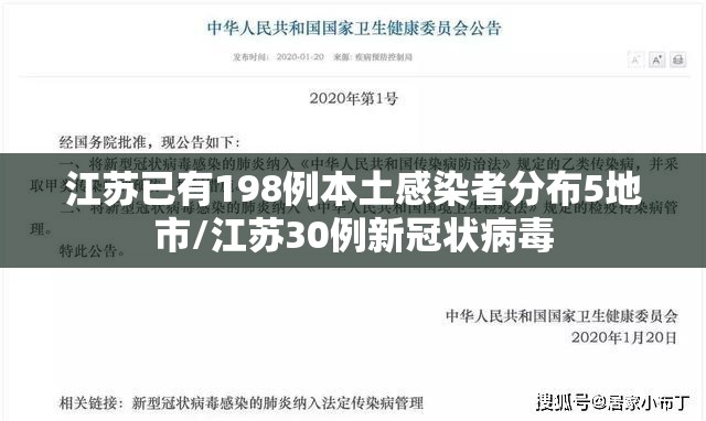 江苏已有198例本土感染者分布5地市/江苏30例新冠状病毒