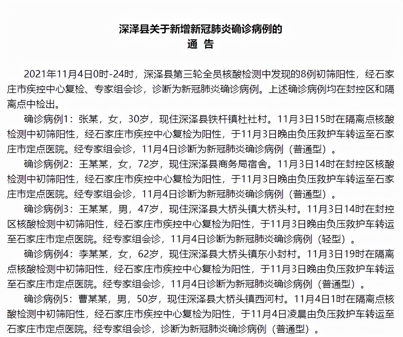 河北深泽增8例确诊(河北深泽县是哪个市)
