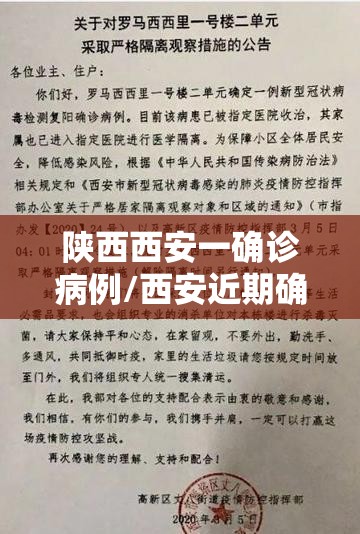 陕西西安一确诊病例/西安近期确诊病例突然增多