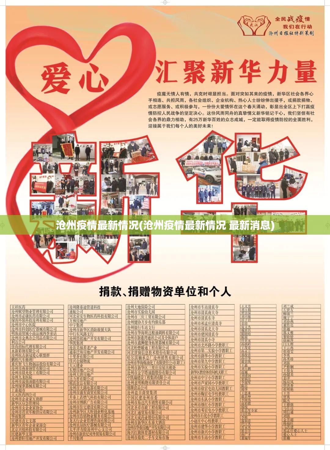 沧州疫情最新情况(沧州疫情最新情况 最新消息)