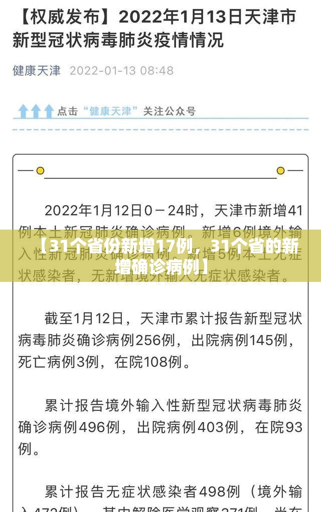 【31个省份新增17例，31个省的新增确诊病例】