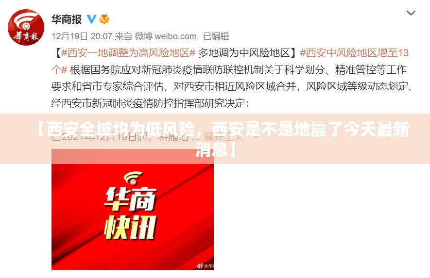 【西安全域均为低风险，西安是不是地震了今天最新消息】