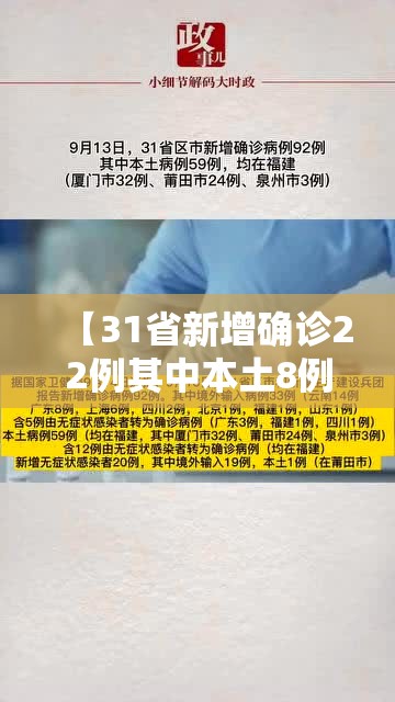 【31省新增确诊22例其中本土8例，31省新增本土确诊38例】