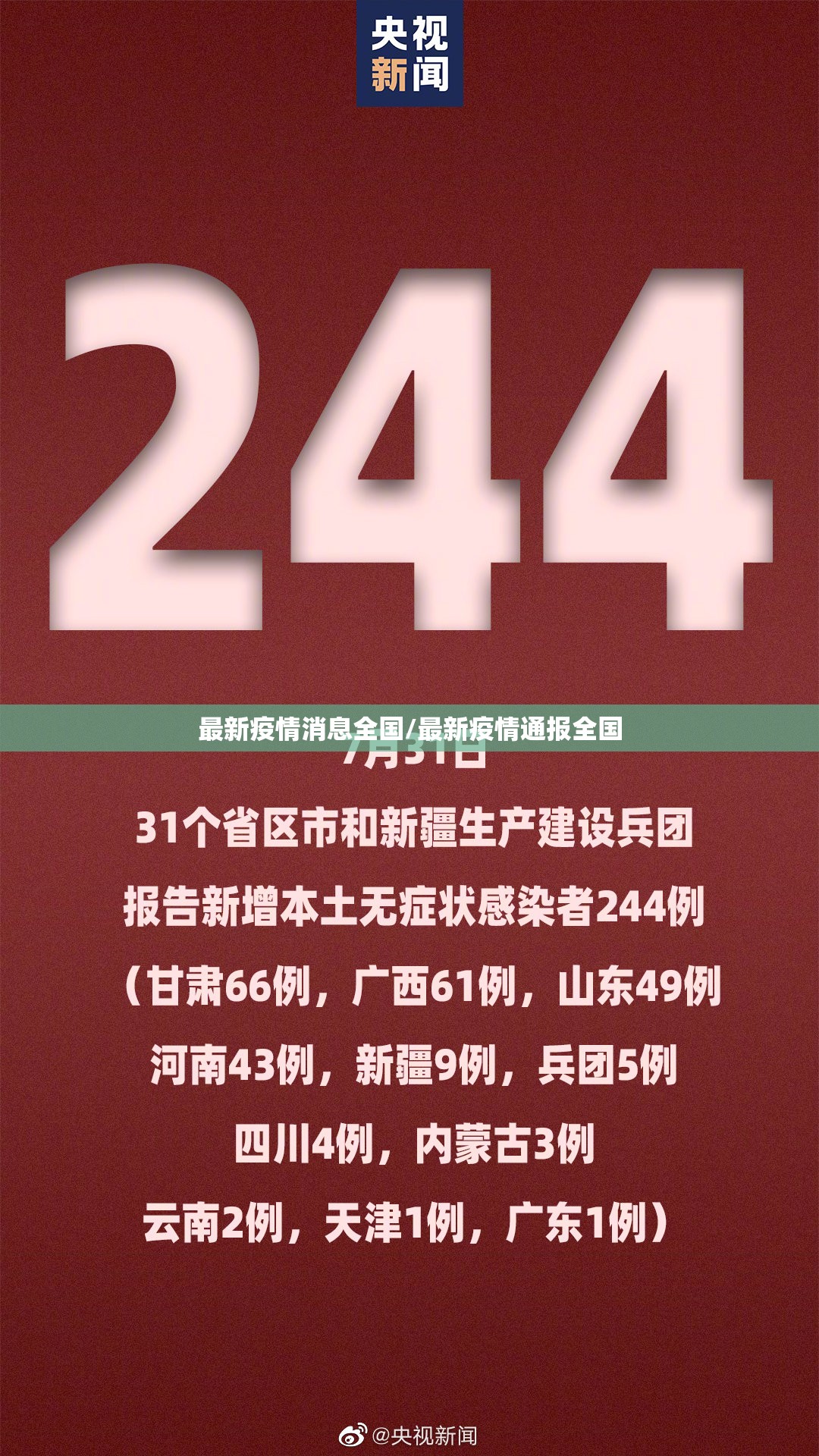 最新疫情消息全国/最新疫情通报全国