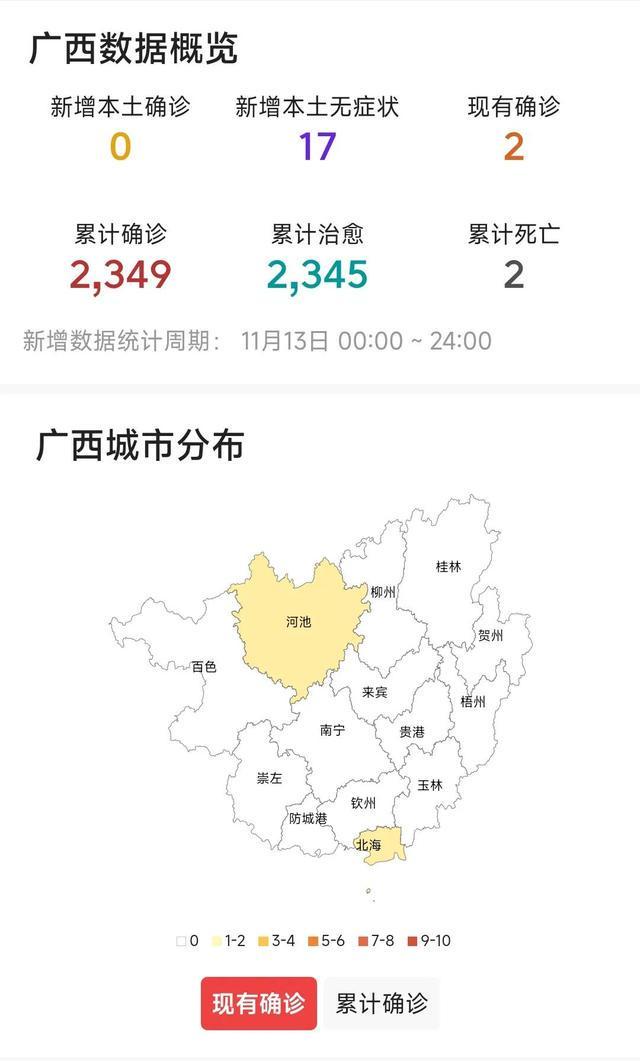 广西昨日新增本土无症状4例(广西疫情最新动态) 广西昨日新增本土无症状4例(广西疫情最新动态)