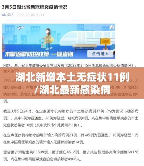 湖北新增本土无症状11例/湖北最新感染病