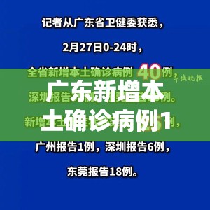 广东新增本土确诊病例17例/广东新增2例本土病