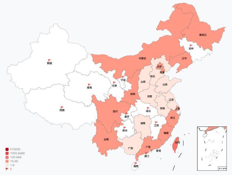 31省增9例本土在陕西内蒙古等4省(31省份新增本土447 1301)