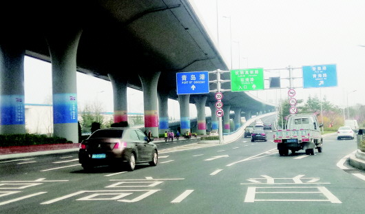 青岛新冠/青岛新冠高架路大客车能上吗