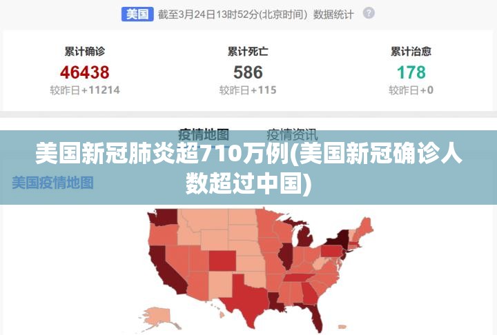 美国新冠肺炎超710万例(美国新冠确诊人数超过中国)