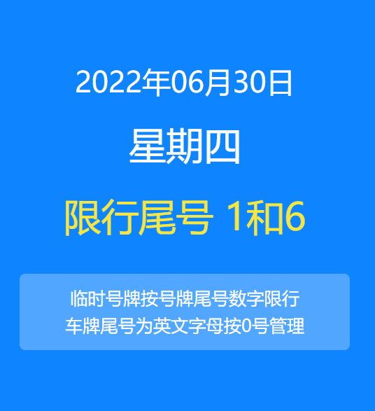 【北京限行尾号2022年6月份,北京明天尾号限行多少号】 【北京限行尾号2022年6月份,北京明天尾号限行多少号】