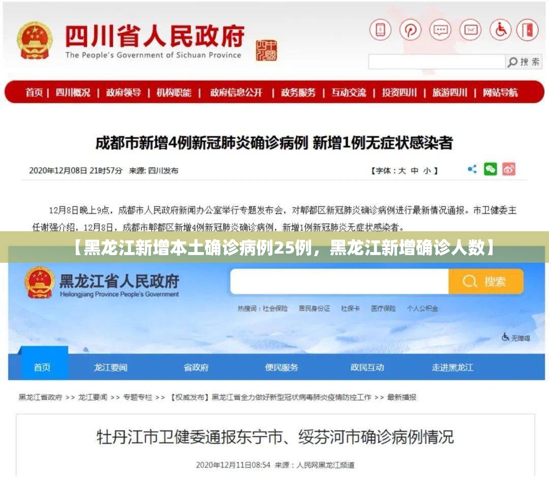【黑龙江新增本土确诊病例25例，黑龙江新增确诊人数】