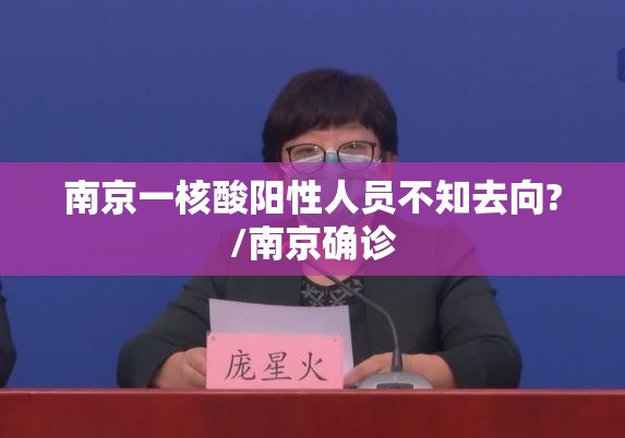 南京一核酸阳性人员不知去向?/南京确诊