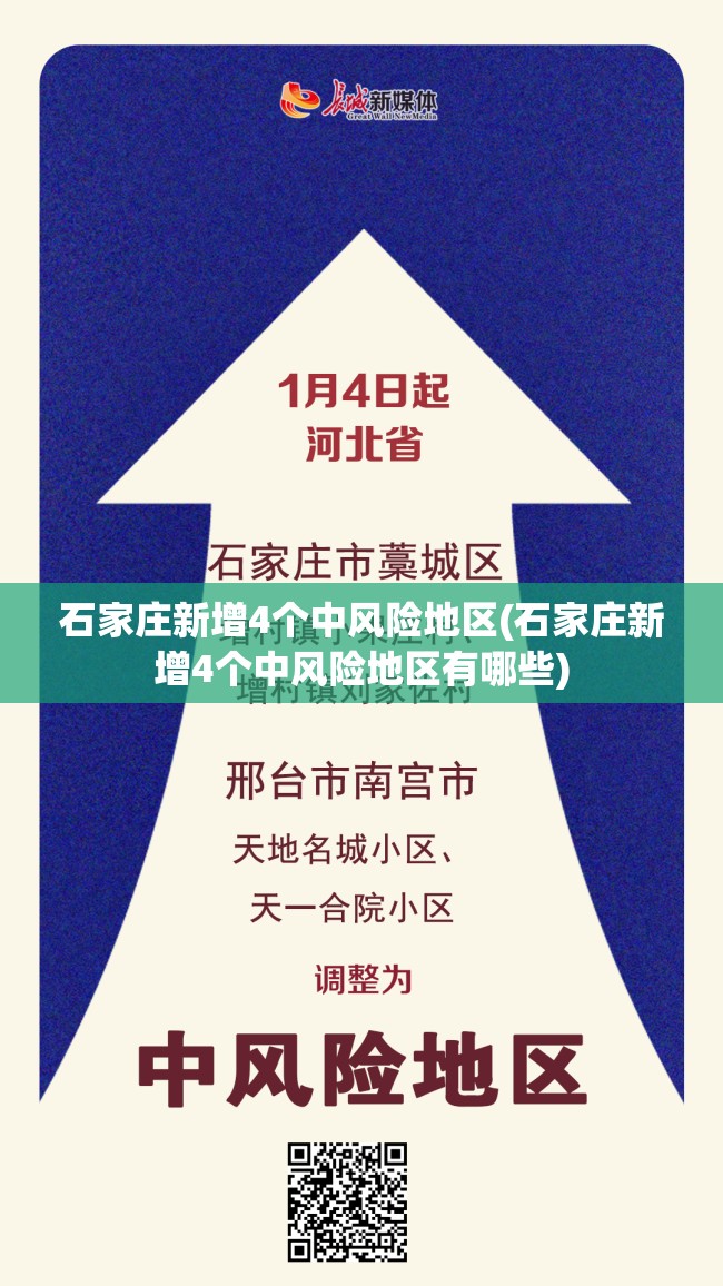 石家庄新增4个中风险地区(石家庄新增4个中风险地区有哪些)