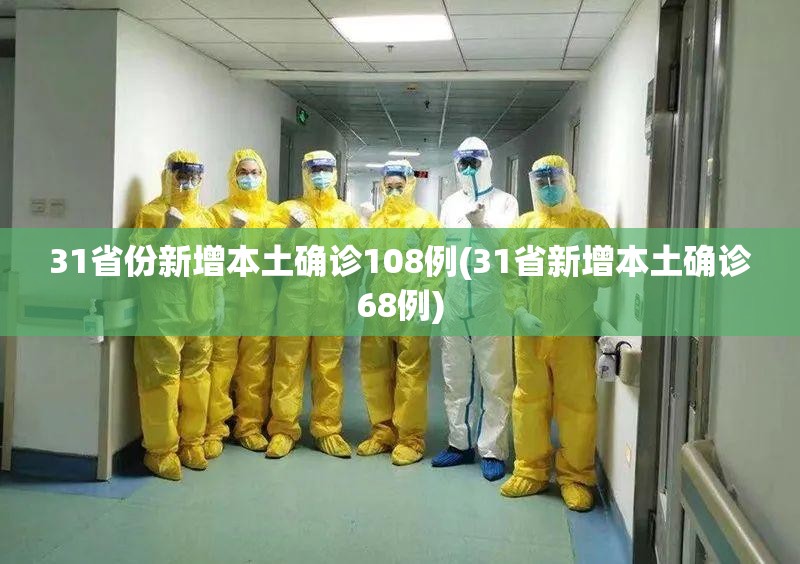 31省份新增本土确诊108例(31省新增本土确诊68例)