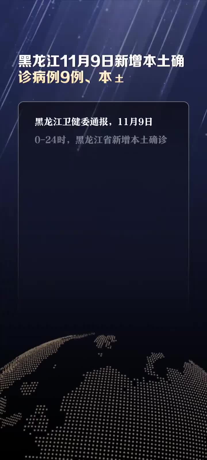 黑龙江昨日新增8例本土确诊(黑龙江昨日新增8例本土确诊病例) 黑龙江昨日新增8例本土确诊(黑龙江昨日新增8例本土确诊病例)