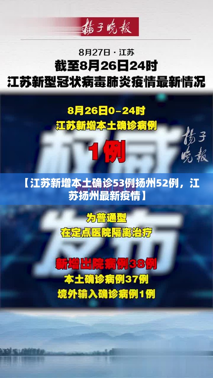 【江苏新增本土确诊53例扬州52例，江苏扬州最新疫情】