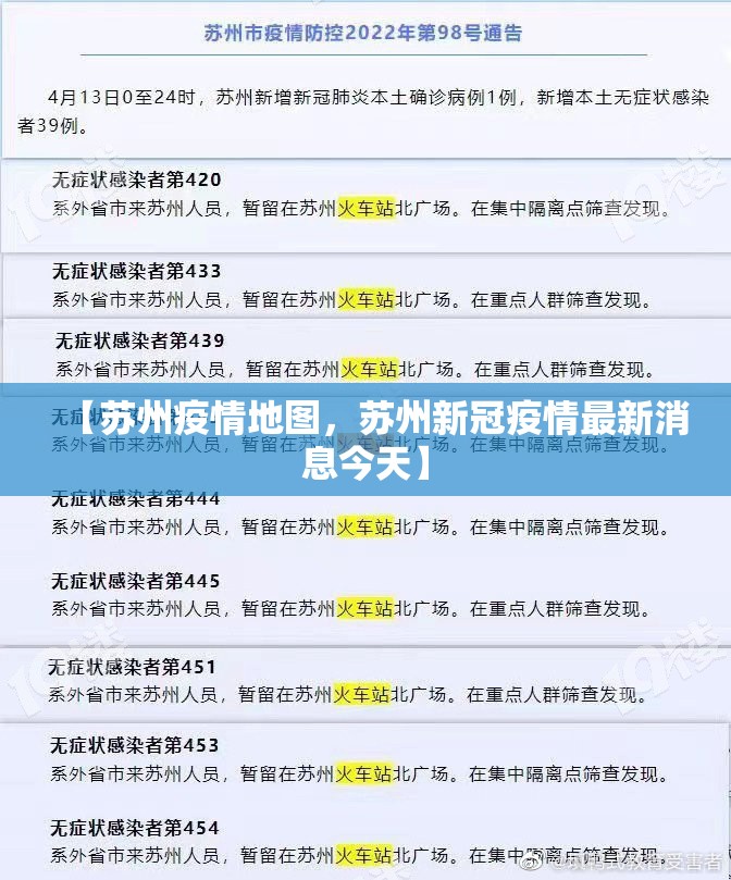 【苏州疫情地图，苏州新冠疫情最新消息今天】