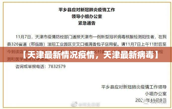 【天津最新情况疫情，天津最新病毒】