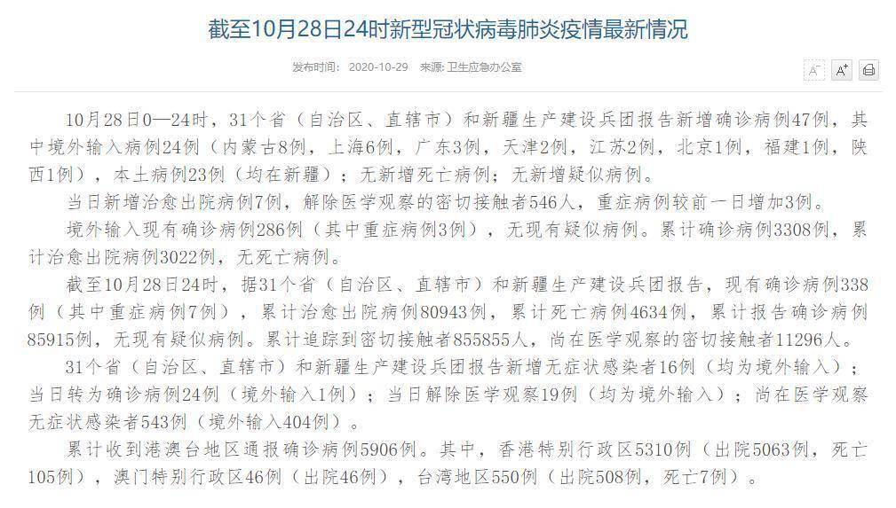 新疆新增23例确诊(新疆感染病例的最新消息)