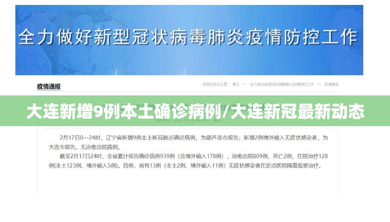 大连新增9例本土确诊病例/大连新冠最新动态