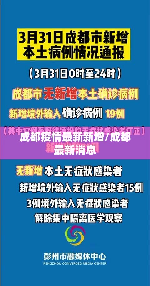 成都疫情最新新增/成都最新消息