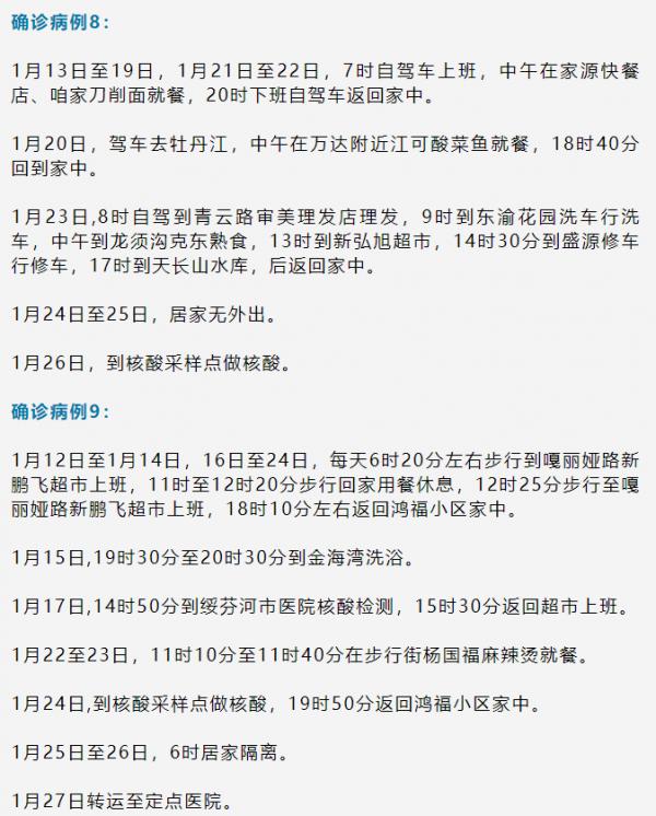 【黑龙江新增40例确诊病例，黑龙江新增40例确诊病例在哪】