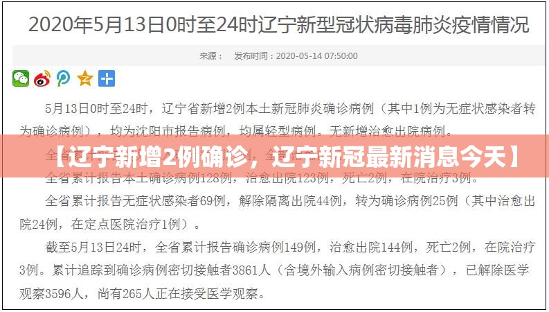 【辽宁新增2例确诊，辽宁新冠最新消息今天】