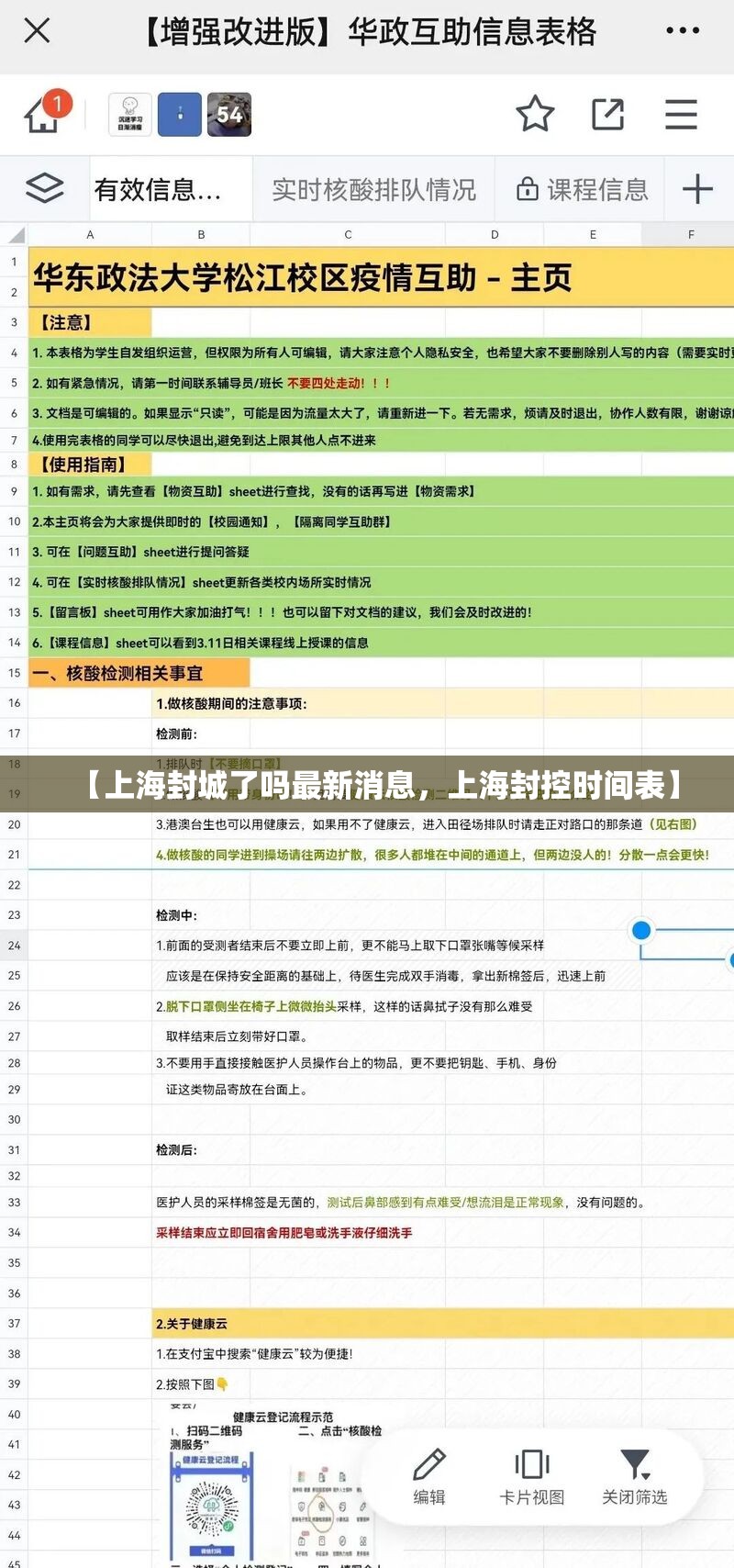 【上海封城了吗最新消息，上海封控时间表】