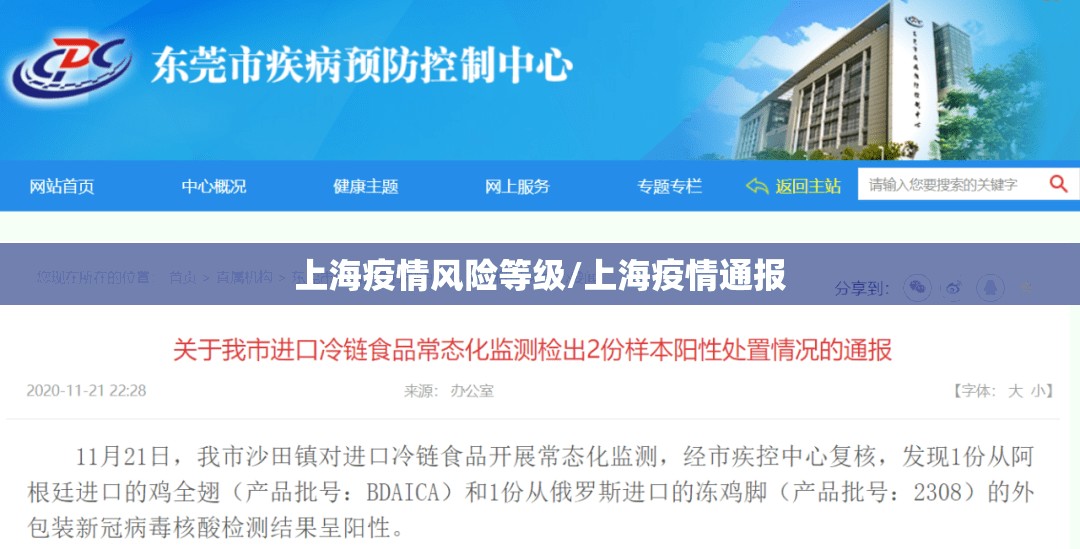 上海疫情风险等级/上海疫情通报