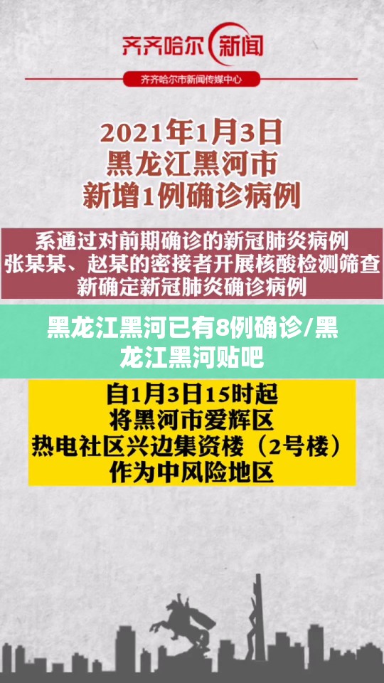 黑龙江黑河已有8例确诊/黑龙江黑河贴吧