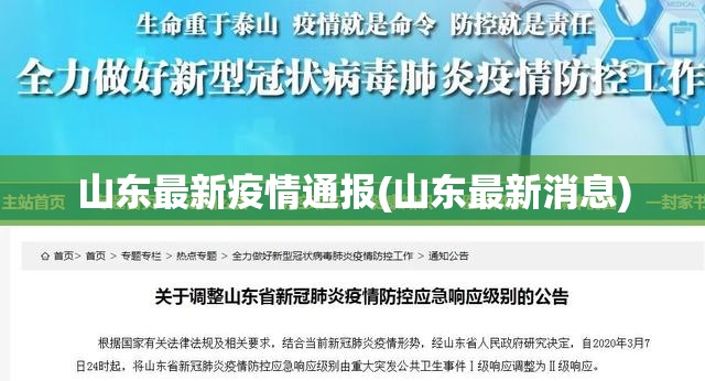 山东最新疫情通报(山东最新消息)