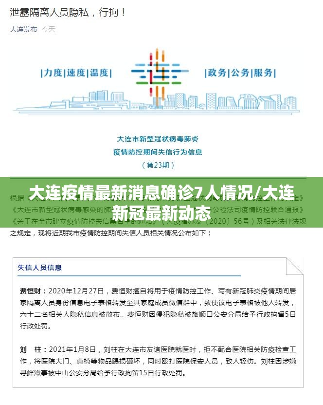 大连疫情最新消息确诊7人情况/大连新冠最新动态