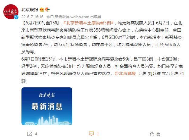 北京疫情最新今天/北京疫情最新消息实时发布