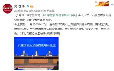 石家庄新增15例确诊(石家庄新冠最新消息今天)