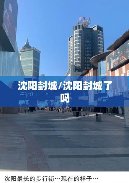 沈阳封城/沈阳封城了吗