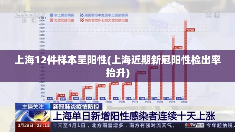上海12件样本呈阳性(上海近期新冠阳性检出率抬升)