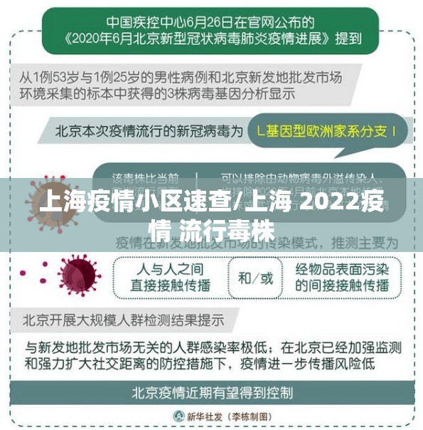 上海疫情小区速查/上海 2022疫情 流行毒株