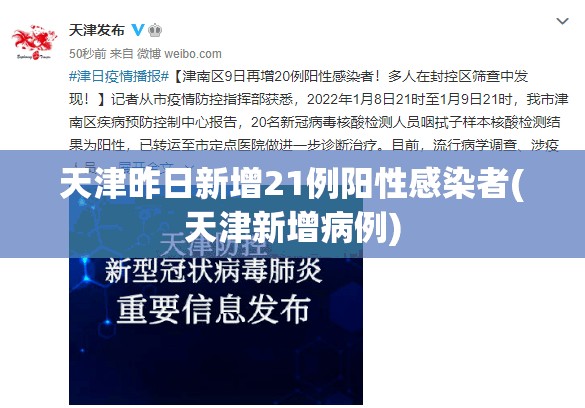 天津昨日新增21例阳性感染者(天津新增病例)