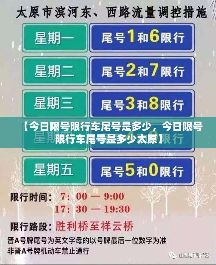 【今日限号限行车尾号是多少，今日限号限行车尾号是多少太原】