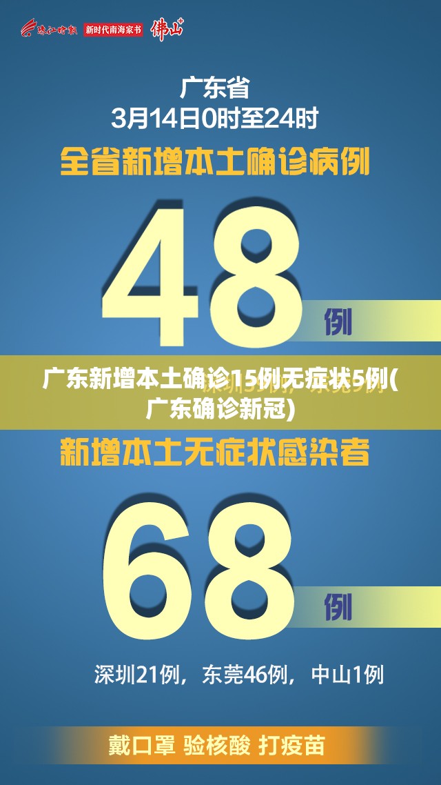 广东新增本土确诊15例无症状5例(广东确诊新冠) 广东新增本土确诊15例无症状5例(广东确诊新冠)