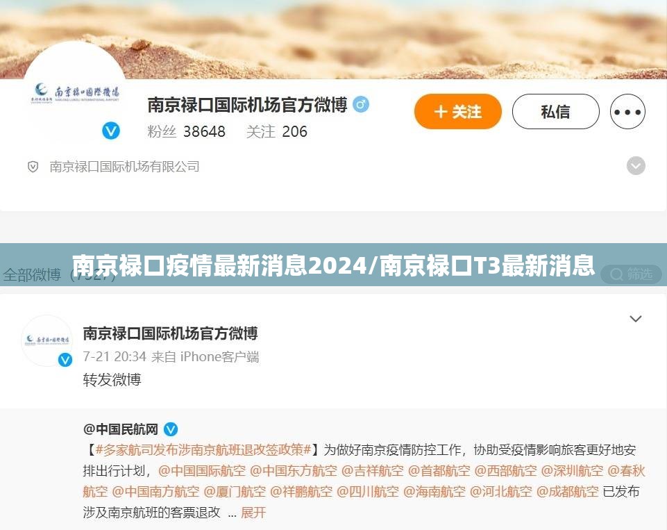 南京禄口疫情最新消息2024/南京禄口T3最新消息