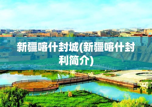 新疆喀什封城(新疆喀什封利简介)