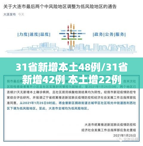 31省新增本土48例/31省新增42例 本土增22例