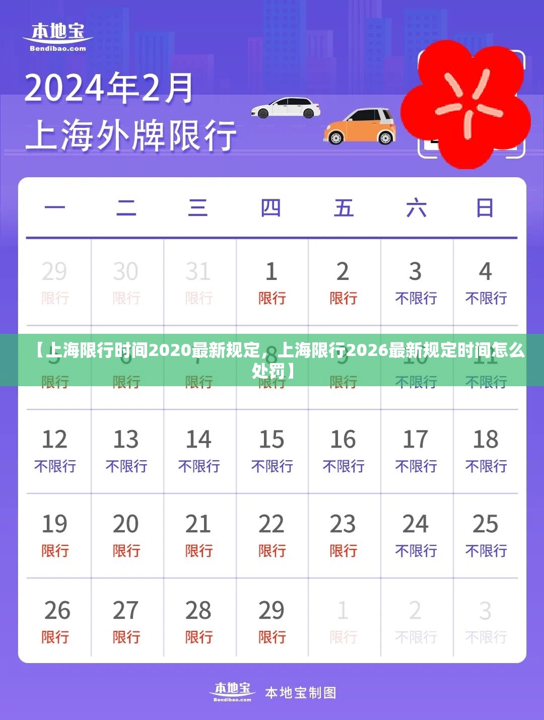 【上海限行时间2020最新规定，上海限行2026最新规定时间怎么处罚】